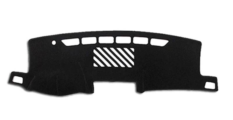 Auto Dash Mat Für Toyota Für Crown 2010-2013 Auto Armaturenbrettmatte Dashmat Matten Sonnenschutz Pad Instrumentenplattform Zubehör Teppich Auto Dashboard Cover(Red) von Cvgffs