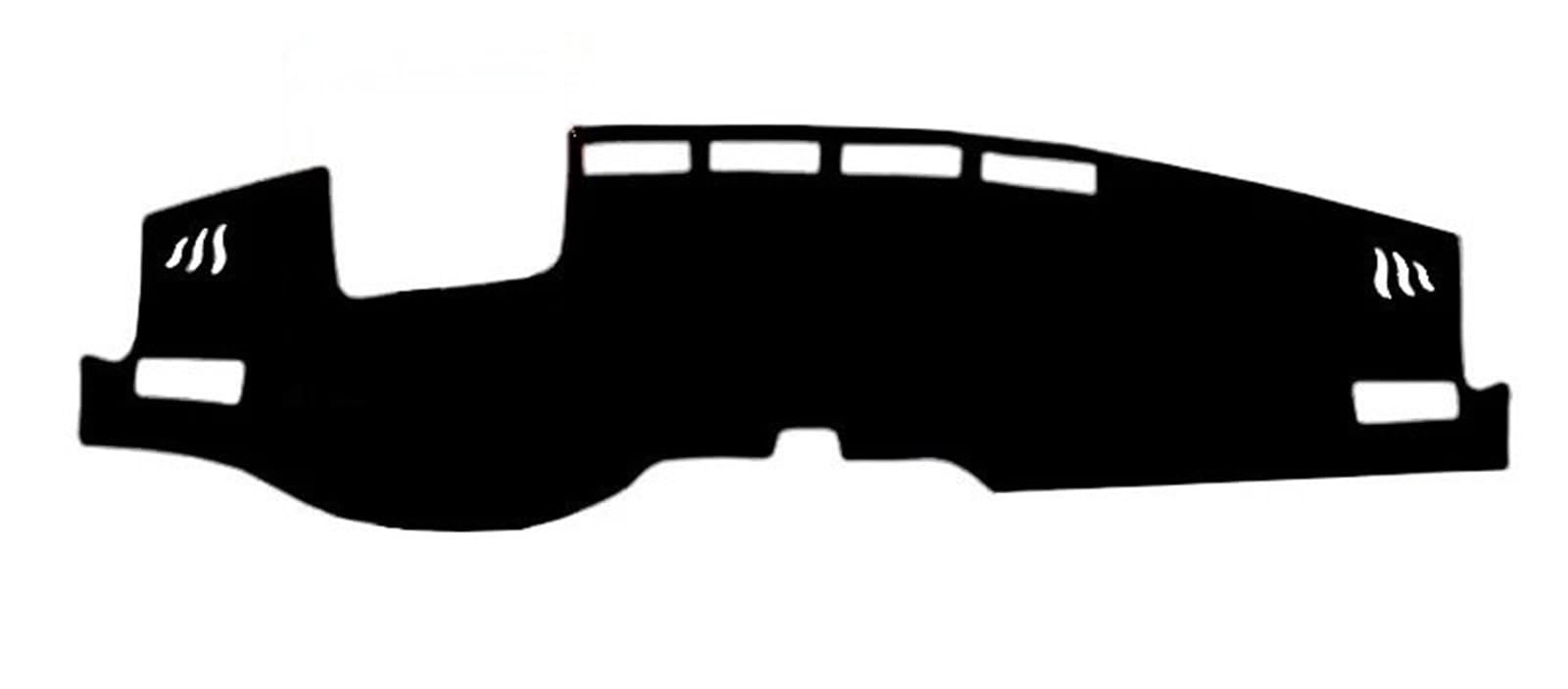 Auto Dash Mat Für Toyota Für Harrier Für Venza XU80 2020 2021 2022 2023 LHD RHD Auto Innere Dashboard Abdeckung Dash Matte Teppich Cape Kissen Auto Dashboard Cover(F) von Cvgffs