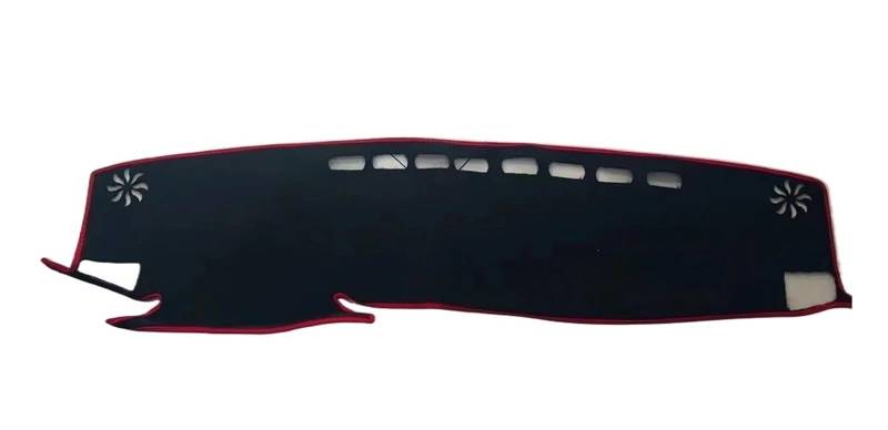 Auto Dash Mat Für Toyota Für Highlander Für Kluger 2022-Jetzt Auto Dashboard Abdeckung Dash Mat Dashmat Matten Sonnenschutz Pad Instrument Plattform Teppich Auto Dashboard Cover(Red) von Cvgffs