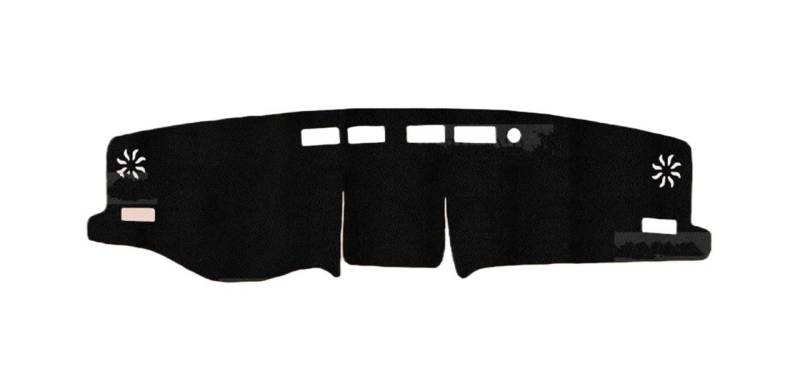 Auto Dash Mat Für Toyota Für RAV4 2019-2024 Auto Dashboard Abdeckung Matte Sonnenschutz Künstliche Leder Pad Teppich Panel Matte Teppiche Protecto Auto Dashboard Cover(Red Line) von Cvgffs