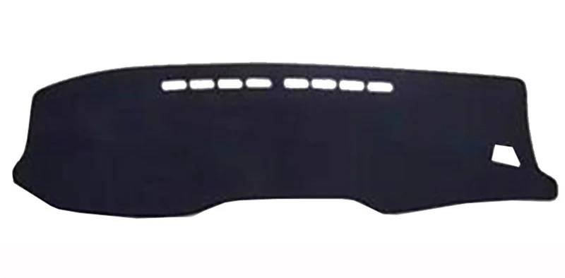 Auto Dash Mat Für Toyota Hilux SR5 4x4 REVO Hallo-Reiter 8th Gen AN120 AN130 2015 2016 2017 2018 2019 Auto Innere Dashboard Abdeckung Dash Matte Teppich Auto Dashboard Cover(Red) von Cvgffs
