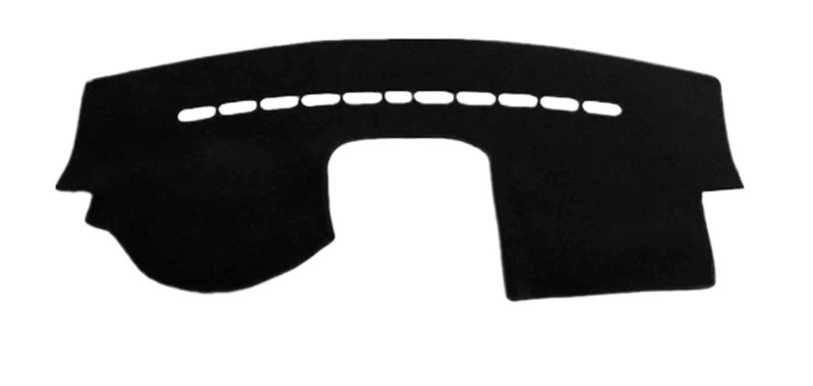 Auto Dash Mat Für VW Polo Mk4 Typ 6Q 9N 9N3 2002–2007 2008 2009 Auto Armaturenbrett Abdeckung Armaturenbrett Matte Teppich Armaturenbrett Matte Sonnenschutz Auto Dashboard Cover(LHD Black) von Cvgffs