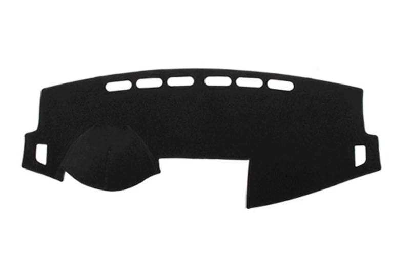 Auto Dash Mat Für Yaris L 2013 2014 2015 2016 2017 2018 2019 Auto Dashboard Abdeckung Dash Mat Dashmat Matten Sonnenschutz Pad Instrument Plattform Teppich Auto Dashboard Cover(Schwarz) von Cvgffs