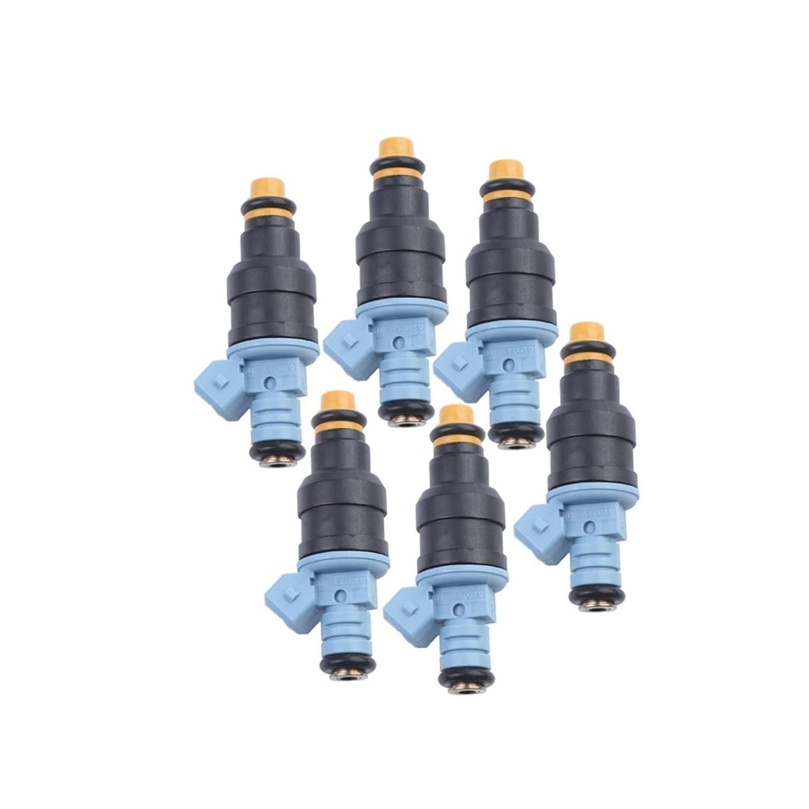 Auto Einspritzdüse 3 5 7 8 Serie Z1 E30 E31 E32 E34 E36 E38 316i 318i 518i 750i M10 B18 Für Cabrio Kraftstoff Injektor Düse 0280150941 0280150715 Einspritzdüsen(6 pcs) von Cvgffs