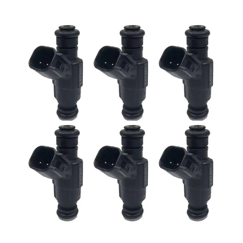 Auto Einspritzdüse Für Cadillac Seville Eldorado DeVille 4.6L V8 2000 2001 2002 2003 2004 2005 0280155974 Kraftstoff Injektor Einspritzdüsen(6pcs) von Cvgffs