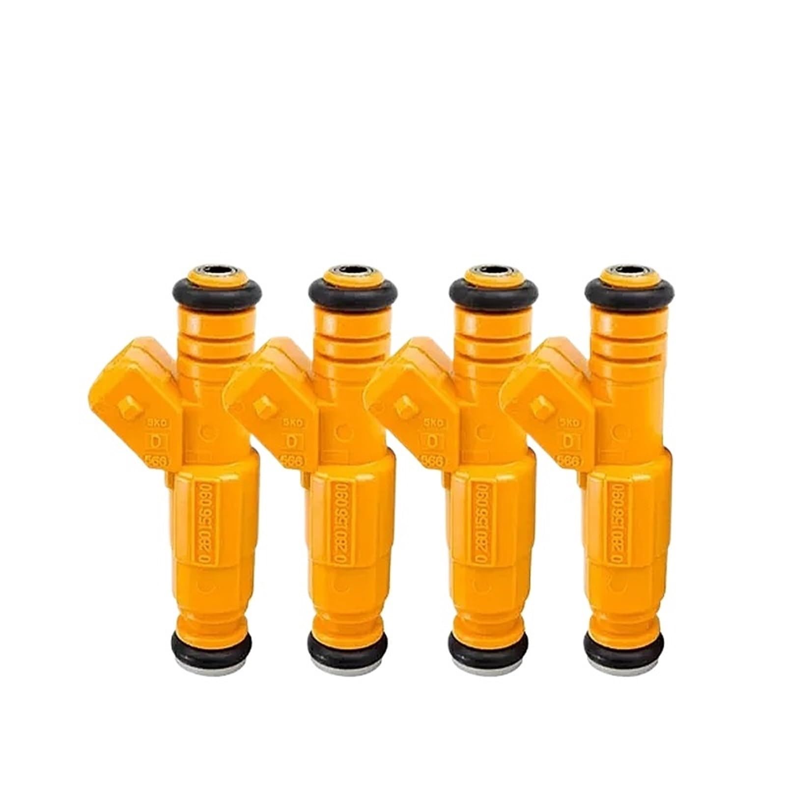 Auto Einspritzdüse Für Chevrolet Classic Für Corsa Estate Fließheck Pickup Limousine 1.6L 1994-2010 4Pcs Automotive Kraftstoff Injektor 0280156090 Einspritzdüsen(4PCS) von Cvgffs
