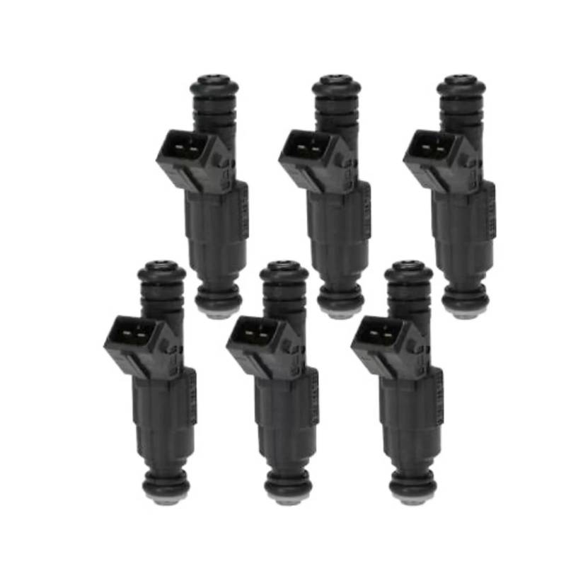 Auto Einspritzdüse Für Chrysler Cirrus Stratus Voyager 2 2,5 2,0 2,4 16V 1994-2001 0280155703 Kraftstoff Injektor Einspritzdüsen(6pcs) von Cvgffs