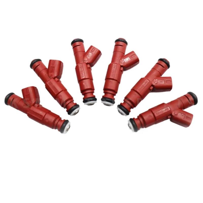 Auto Einspritzdüse Für Ford Escape Für Mustang Windstar 3.0L 3.8L 3.9L V6 1999-2008 0280156161 Kraftstoff Injektor Einspritzdüsen(6pcs) von Cvgffs