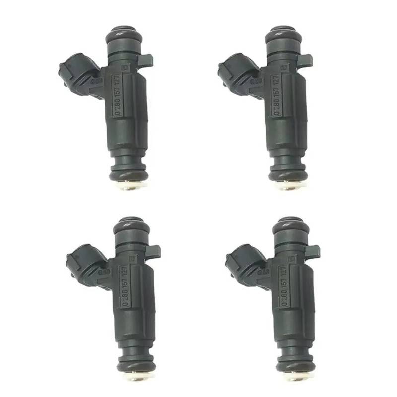 Auto Einspritzdüse Für Peugeot 108 2008 208 301 308 1.0L 1.2L 1.4L 1.6L 2012-2019 0280156127 Kraftstoff INJEKTOR Einspritzdüsen(4pcs) von Cvgffs