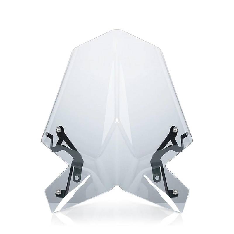 Motorrad Windschutzscheibe Für 390 125 Für DUKE390 Für DUKE125 2017 2018 2019 2020 2021 2022 2023 Windschutzscheibe Windschutz Windabweiser Motorrad Motorrad Windschild Spoiler(Light Smoke) von Cvgffs