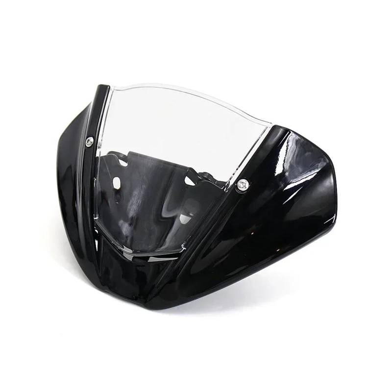 Motorrad Windschutzscheibe Für Ducati Für MONSTER 950 Für Monster 937 2021 2022 Motorrad Windschutzscheibe Windschutz Schild Deflektor Schutz Abdeckung Zubehör Motorrad Windschild Spoiler(Black Transp von Cvgffs