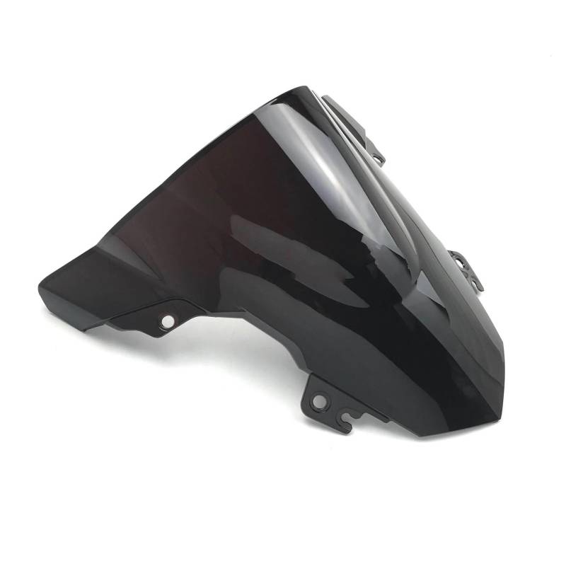 Motorrad Windschutzscheibe Für S1000RR Für S1000 Für S1000R 2015 2016 2017 2018 Schwarz Motorrad Windschutzscheibe Wind Bildschirm Double Bubble Motorrad Windschild Spoiler(Schwarz) von Cvgffs