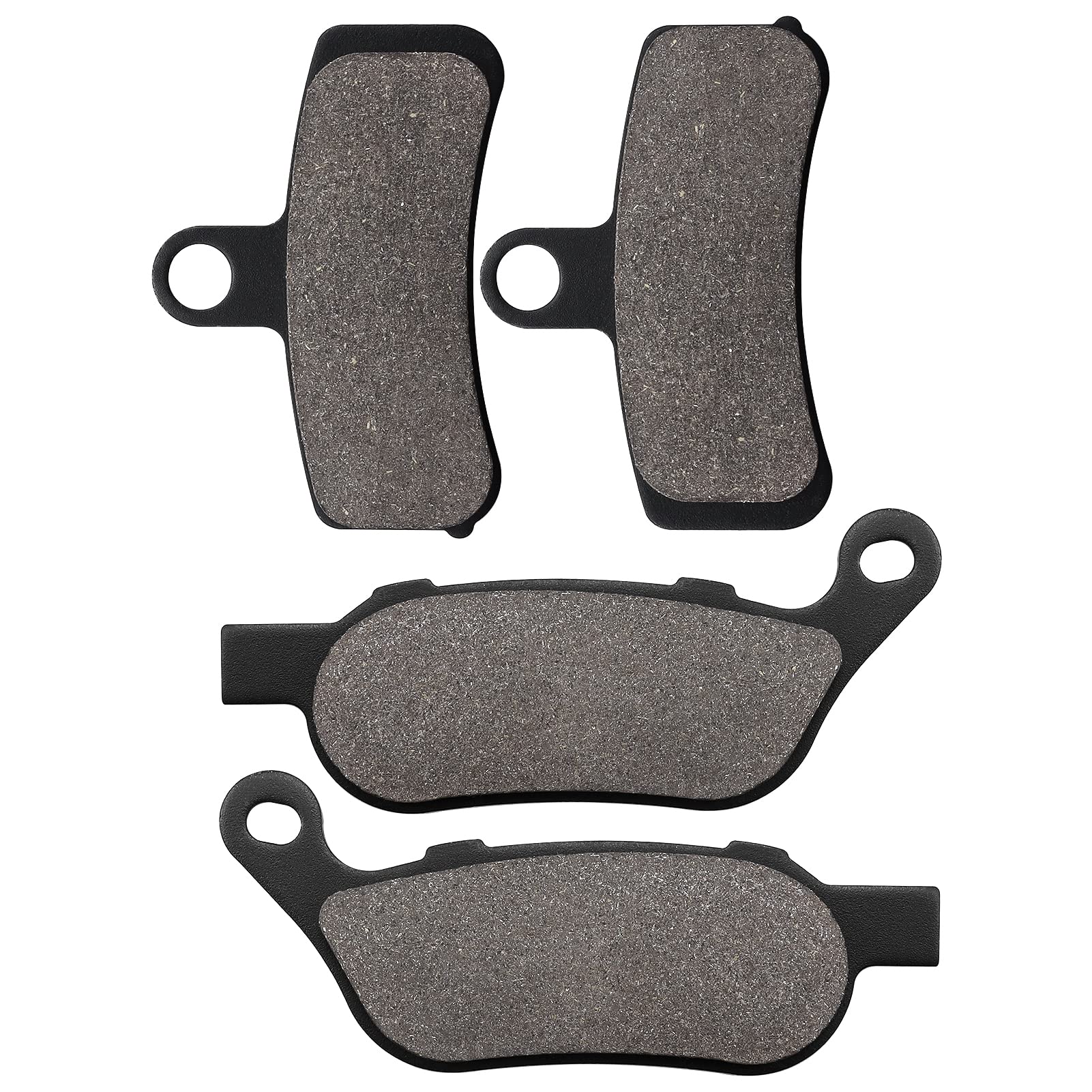 Cyleto Bremsbeläge vorne und hinten für Harley Davidson Softail Slim Heritage Softail Classic Fatboy Standard Dyna Wide Glide Super Glide Softail Custom Cyleto Bremsbeläge vorne und hinten für Harley Davidson Softail Slim Heritage Softail Classic Fatboy Standard Dyna Wide Glide Super Glide Softail Custom von Cyleto