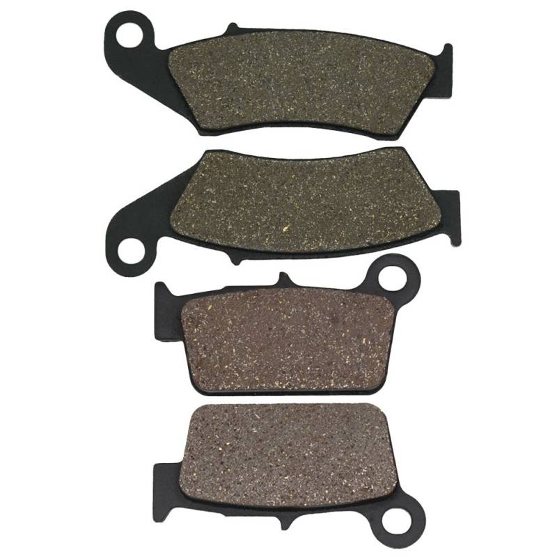 Cyleto Bremsbeläge vorne und hinten für Kawasaki KX250F KX 250F KXF250 KXF 250 2006 2007 2008 von Cyleto
