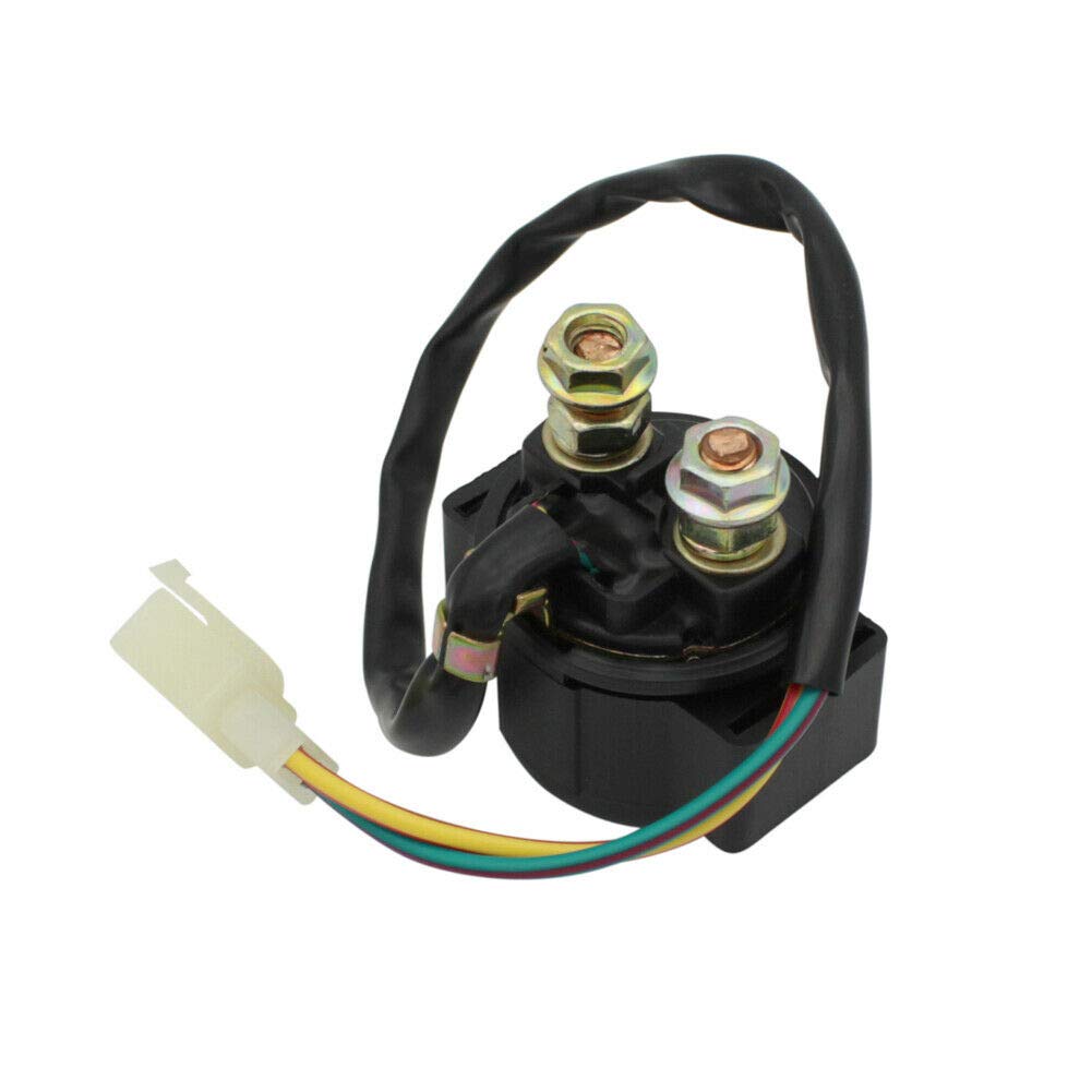 Cyleto Motorrad Starter Relais Magnetschalter für KYMCO Mxer 50 125 150 2003-2013 Maxxer 300 Quad 2006-2010 KXR 250 2004-2014 ZX 50 Fever 1996-2006 CX 50 Curio Super 1994-1997 Cyleto Motorrad Starter Relais Magnetschalter für KYMCO Mxer 50 125 150 2003-2013 Maxxer 300 Quad 2006-2010 KXR 250 2004-2014 ZX 50 Fever 1996-2006 CX 50 Curio Super 1994-1997 von Cyleto
