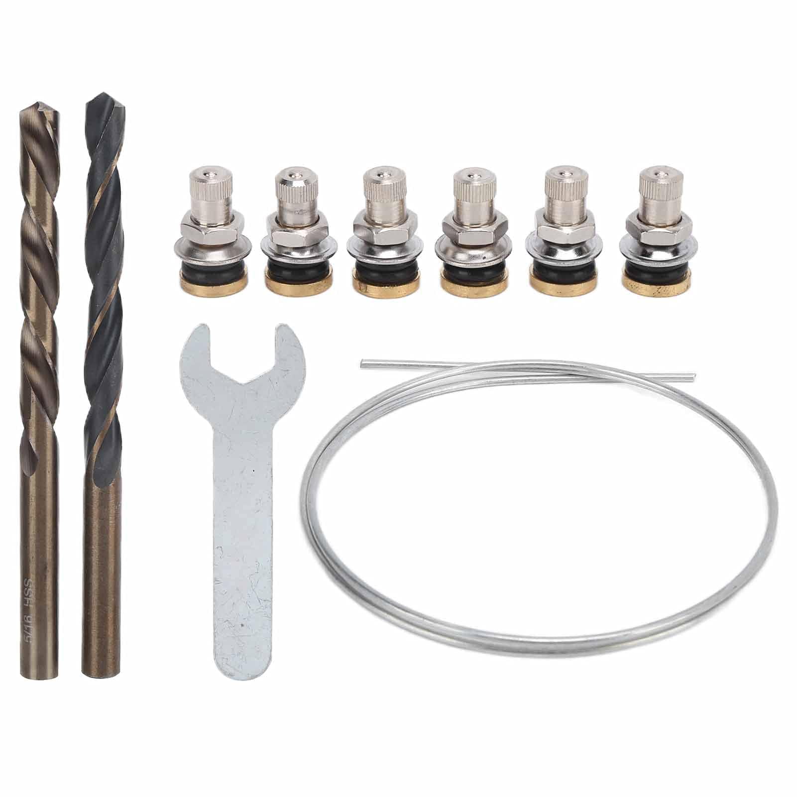 Fuel Gas Can Vent Caps Kit, Universal-Gas-Ersatzventil, Auslaufsicher, Langlebig, Antistatisch, Gasdosenteile Für Schnelleres Nachfüllen von Cyrank