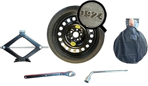 Ersatz-Radsatz 17 Zoll kompatibel mit Ford KugGA Volvo XC40 XC60 mit CRIC, Schlüssel und Beutel 135/90R17 Ersatz-Radsatz 17 Zoll kompatibel mit Ford KugGA Volvo XC40 XC60 mit CRIC, Schlüssel und Beutel 135/90R17 von D'ANGELO 1988