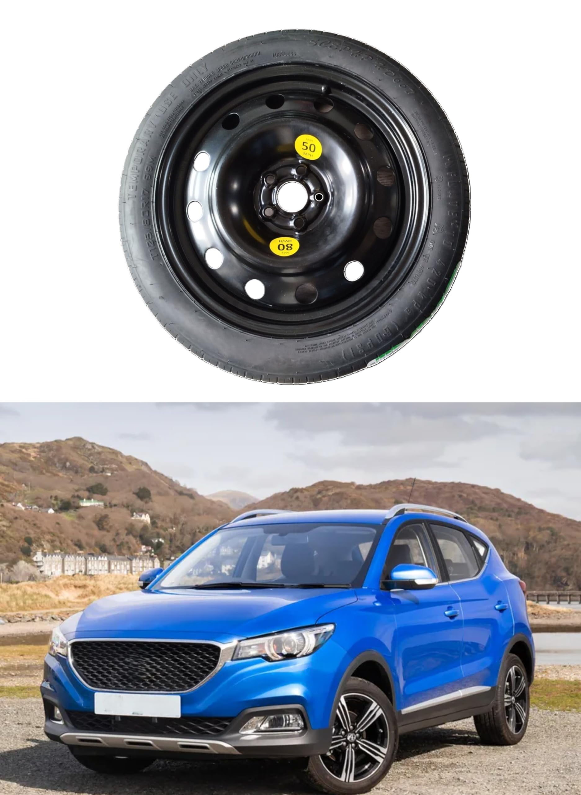 Ersatzrad 17 Zoll kompatibel mit MG ZS Benzin 125/80R17 Ersatzrad 17 Zoll kompatibel mit MG ZS Benzin 125/80R17 von D'ANGELO 1988