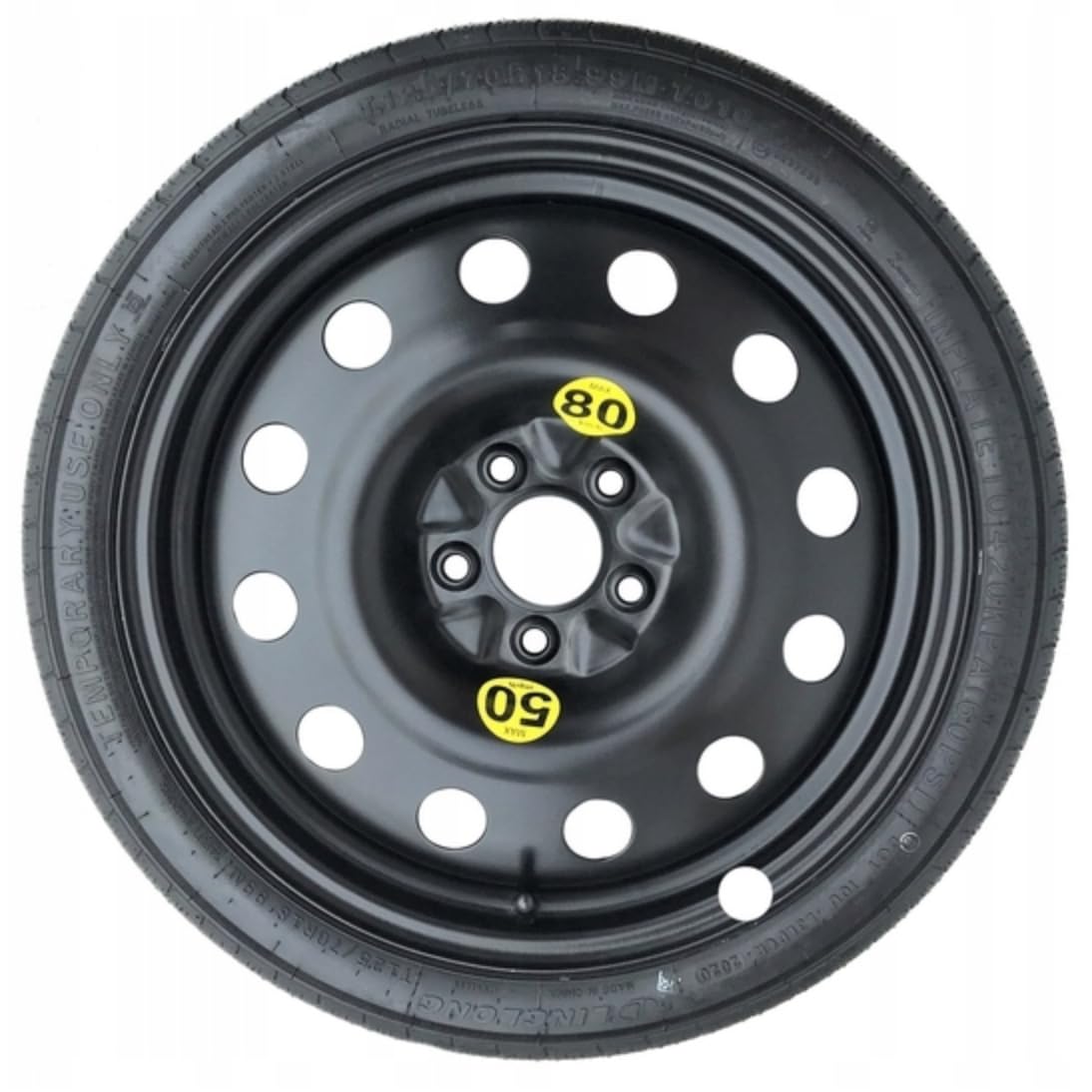 Ersatzrad 18 Zoll, kompatibel mit Jaguar X-Type 125/70R18 (Abmessungen 64 x 14 cm) von D'ANGELO 1988