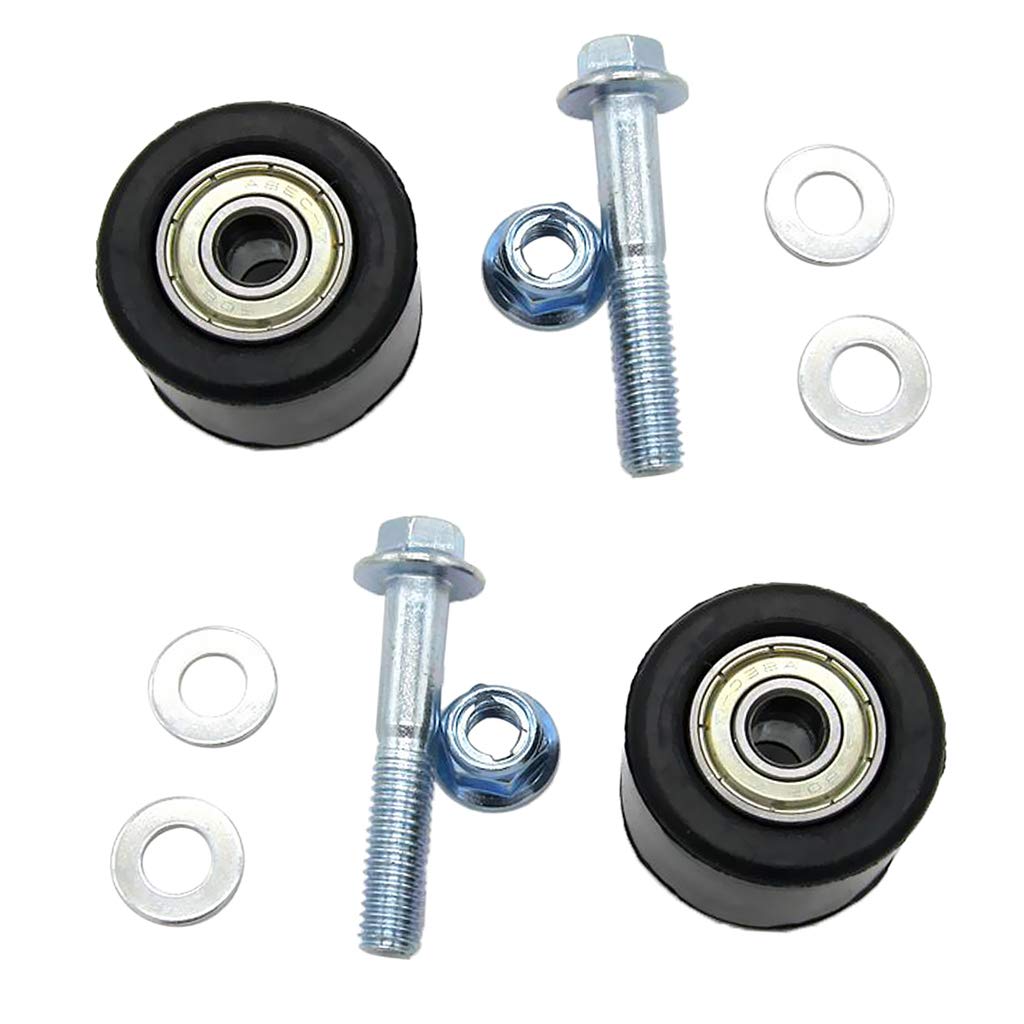 D DOLITY 2 Stück Kettenrolle 8mm Spannrolle Radführung Passend für Yamaha YFZ 350 Banshee - Schwarz D DOLITY 2 Stück Kettenrolle 8mm Spannrolle Radführung Passend für Yamaha YFZ 350 Banshee - Schwarz von D DOLITY