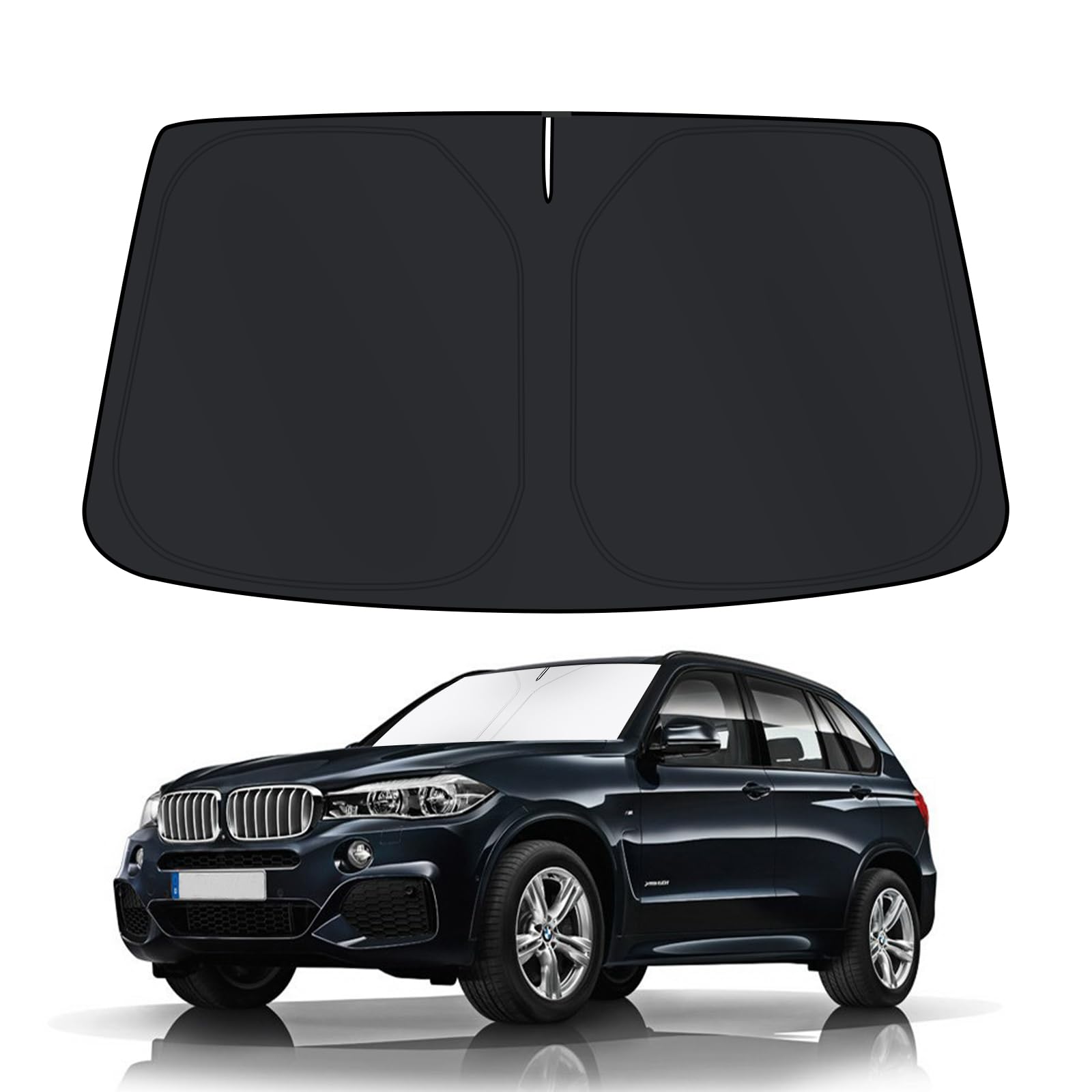 D-Lumina Windschutzscheiben-Sonnenschutz für B-MW X5 2014 Zubehör, Sonnenschutz Für die Frontscheibe, Auto-Windschutzscheiben-Schutzschutz Gegen UV-Strahlen, Faltbar und Tragbar D-Lumina Windschutzscheiben-Sonnenschutz für B-MW X5 2014 Zubehör, Sonnenschutz Für die Frontscheibe, Auto-Windschutzscheiben-Schutzschutz Gegen UV-Strahlen, Faltbar und Tragbar von D-Lumina