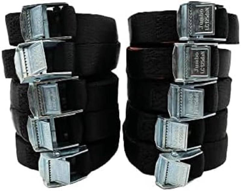 D&W 10x Spanngurt 25mm x 5m 125 daN D&W 10x Spanngurt 25mm x 5m 125 daN von D&W The Motion Corporation