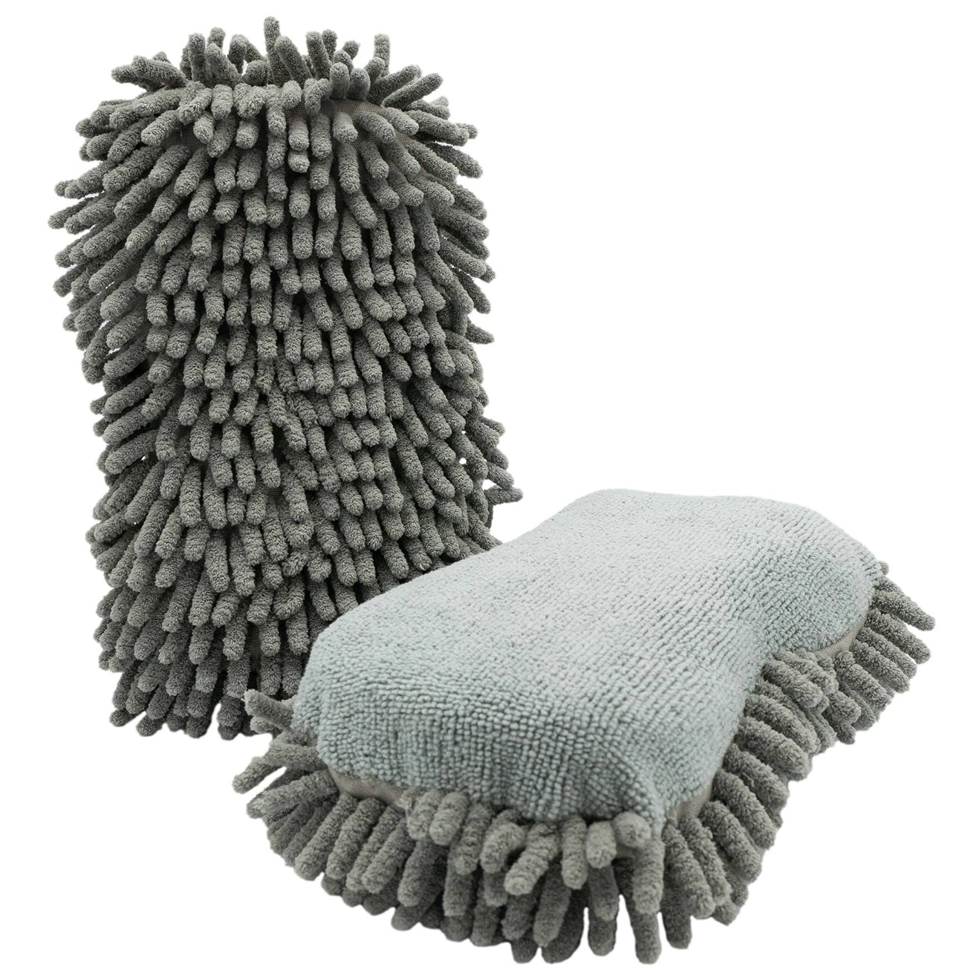 D&W The Motion Corporation DuW Premium 2in1 Chenille Microfaserschwamm | Chenille Microfaser | grau 28x13x6 cm | Schwamm für die schonende Handwäsche | Autoschwamm Autopflege D&W The Motion Corporation DuW Premium 2in1 Chenille Microfaserschwamm | Chenille Microfaser | grau 28x13x6 cm | Schwamm für die schonende Handwäsche | Autoschwamm Autopflege von D&W The Motion Corporation