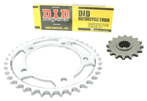 D.I.D Standard (HD) Kettensatz für MZ RT 125, Bj. 2000-2008 von D.I.D Racing Chain