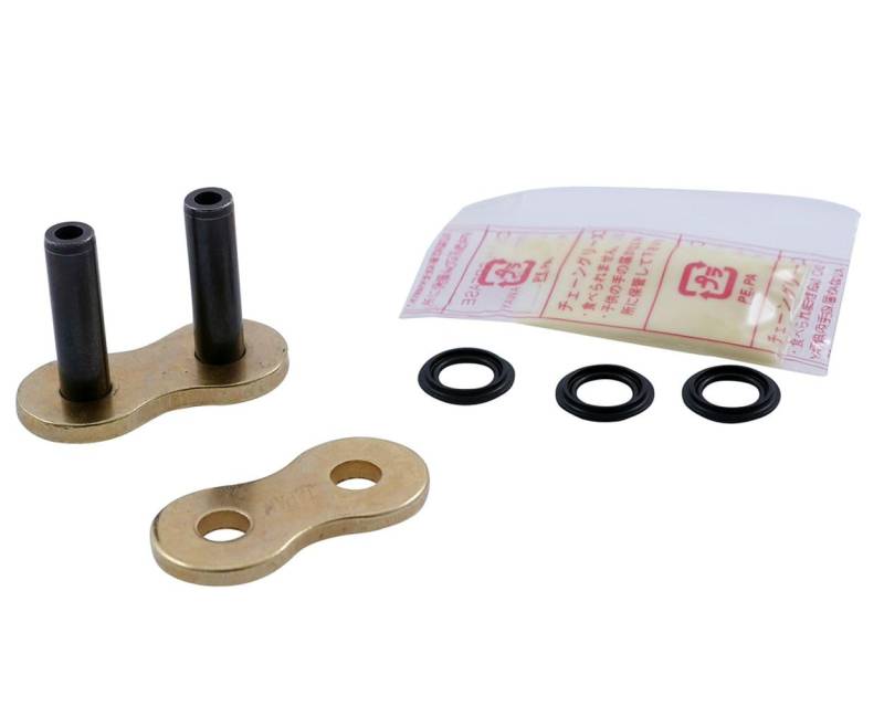 D.I.D. Hohlnietschloss 525 ZVM-X (G&G) - (ZJ) 525er Teilung (Gold/black) von D.I.D Racing Chain