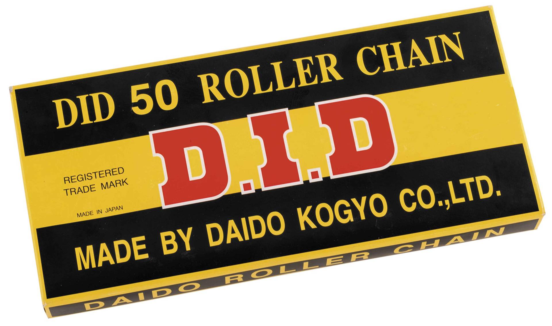 DID Kette 530 DID, 114 Glieder (Standard), offen mit Clipschloss von D.I.D