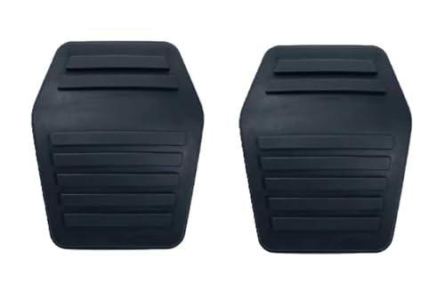 2X Gummi Belag Bremspedal Kupplungspedal Schwarz 2 Stück NEU Kupplung DIK103 von D.I.K OnlineShop