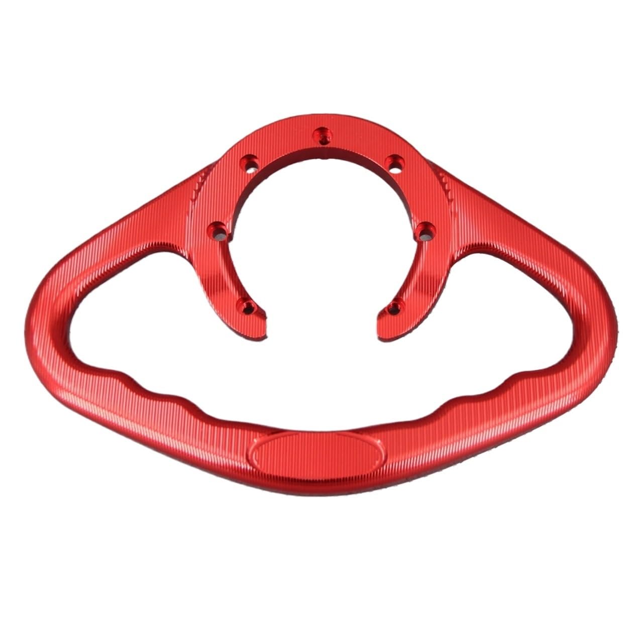 DABAUR Compatible with Yama Ha FJR1300 (alle Jahre) FJR 1300 Motorrad Beifahrer Grab Handgriff Handgriff Tank Armlehne Gas Tank Haltegriff(Red 1) von DABAUR