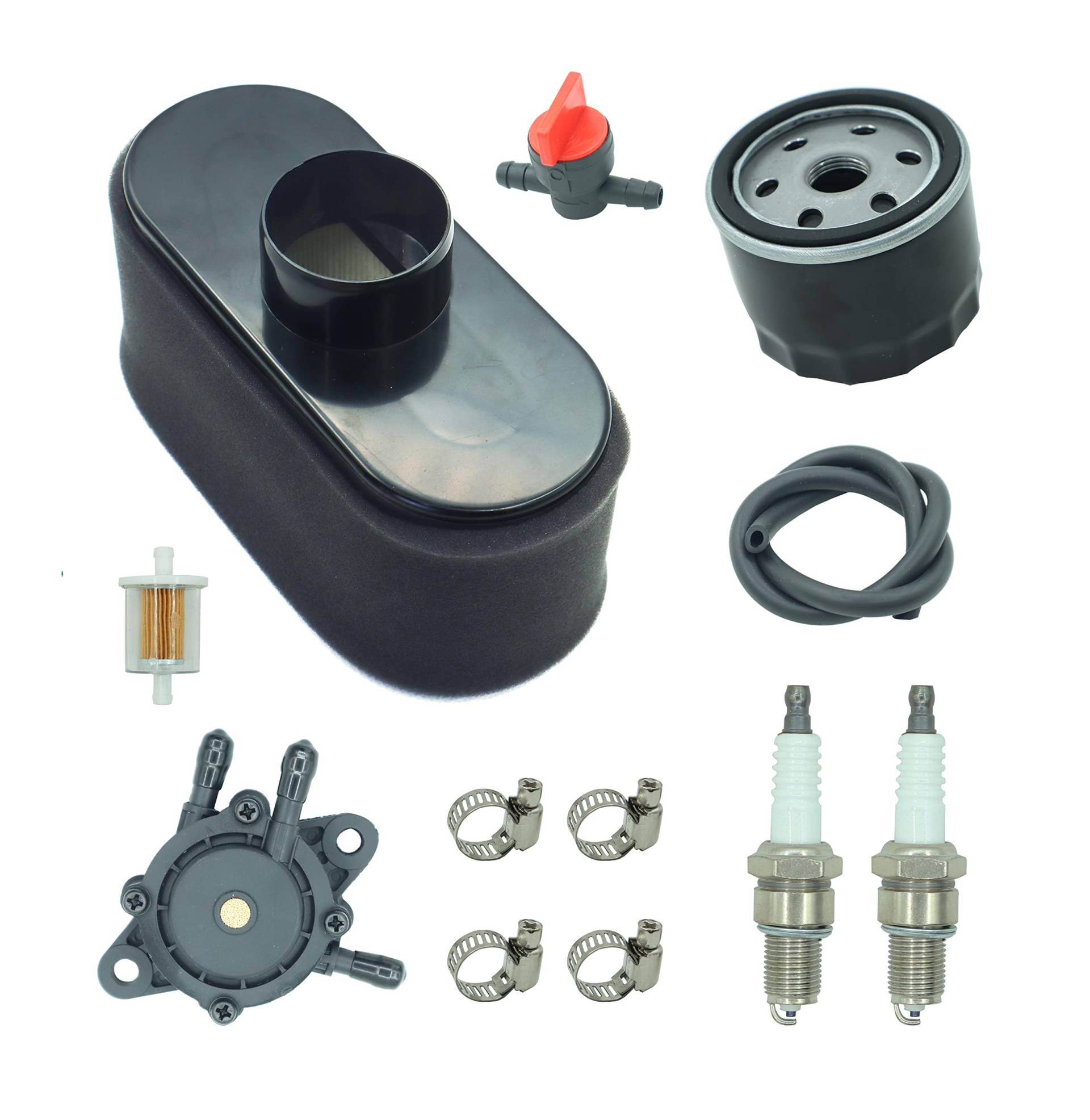 11013-7047 Luftfilter mit 49065-7007 Ölfilter für Kawasaki FR651V FR691V FR730V FS481V FS541V FS600V FS651V FS691V FS730V 4-Takt-Motor Rasenmäher Traktor Tune Up Kit 11013-7047 Luftfilter mit 49065-7007 Ölfilter für Kawasaki FR651V FR691V FR730V FS481V FS541V FS600V FS651V FS691V FS730V 4-Takt-Motor Rasenmäher Traktor Tune Up Kit von DABAZUALY