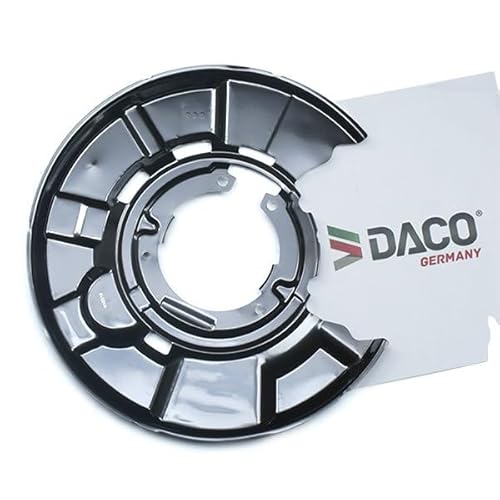 DACO Germany Ankerblech 610316 Hinterachse links Spritzblech Bremsscheibe Stahlblech von DACO Germany