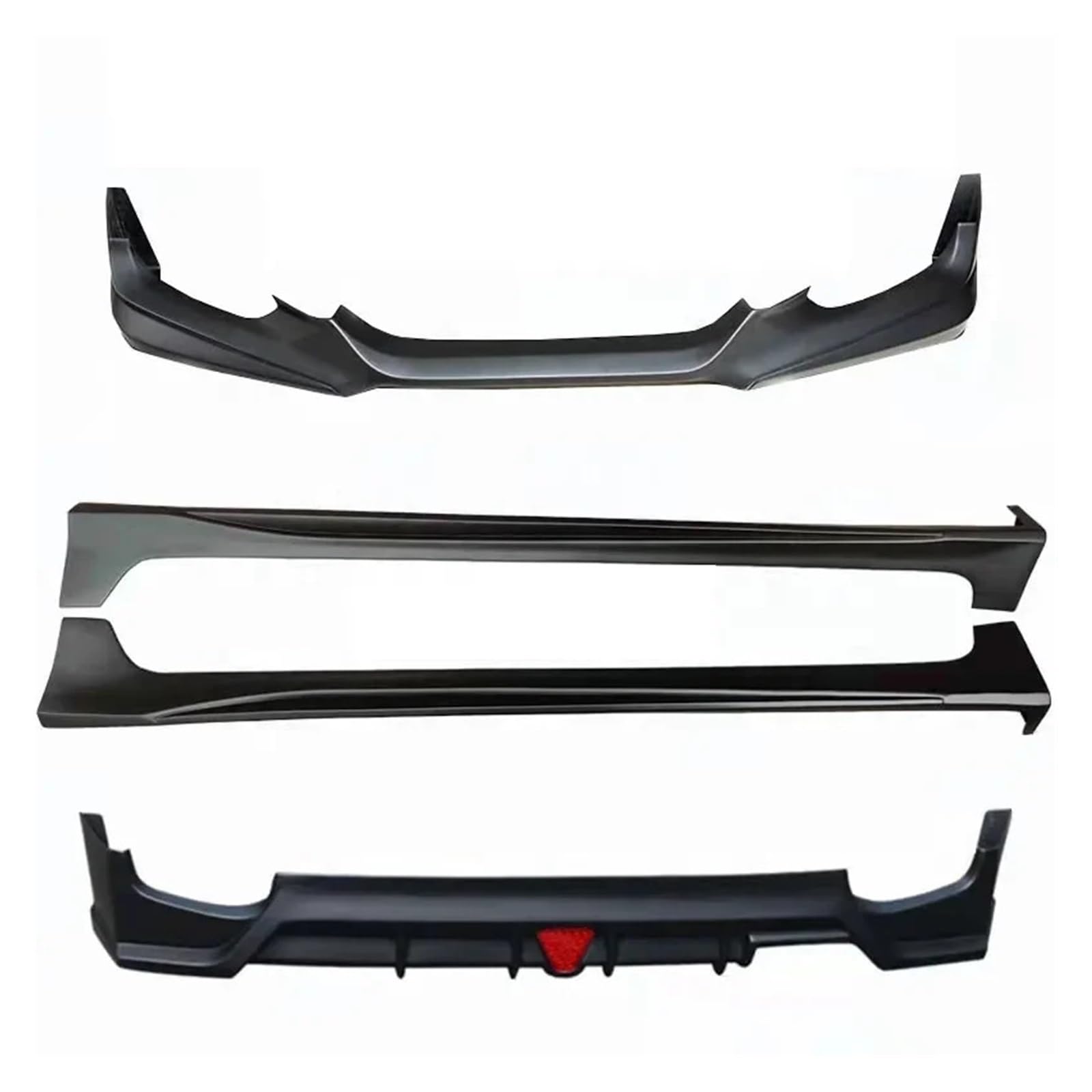 DACOLWZING Auto Bodykit Front Lip Hecklippe Seitenschweller Kompatibel for Jazz 2018 2019 2020 Abs Kunststoff DACOLWZING Auto Bodykit Front Lip Hecklippe Seitenschweller Kompatibel for Jazz 2018 2019 2020 Abs Kunststoff von DACOLWZING