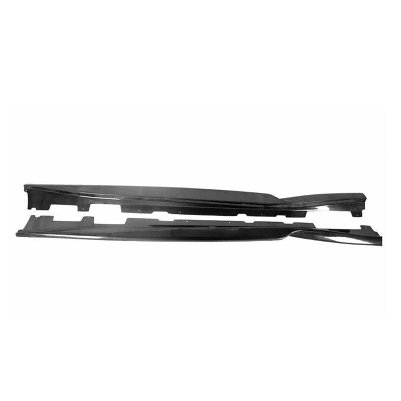 DACOLWZING Auto-Front-Heckstoßstangenlippe, Diffusorabdeckung, Seitenschweller, Spoiler, kompatibel mit Camaro ZL1 2016 2017 2018 2019 2020, echte Kohlefaser(Side Skirt) von DACOLWZING