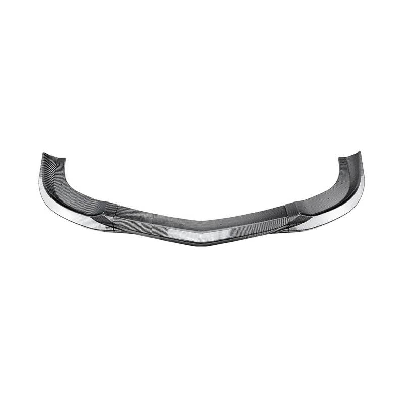 DACOLWZING Auto-Front-Kinnstoßstange Lip Spoiler Splitter Cover Guard Kit Protector Kompatibel for Mercedes Benz C-Klasse C63 AMG W204 Pre 2007-2010(Carbon Look) von DACOLWZING