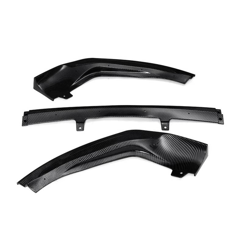 DACOLWZING Auto Front Stoßstange Lip Diffusor Spoiler Splitter Kompatibel for Lexus IS250/350/200T/300 AWD F-Sport Modell 2014 2015 2016 3PCS Body Kits(Carbon Fiber Look) von DACOLWZING