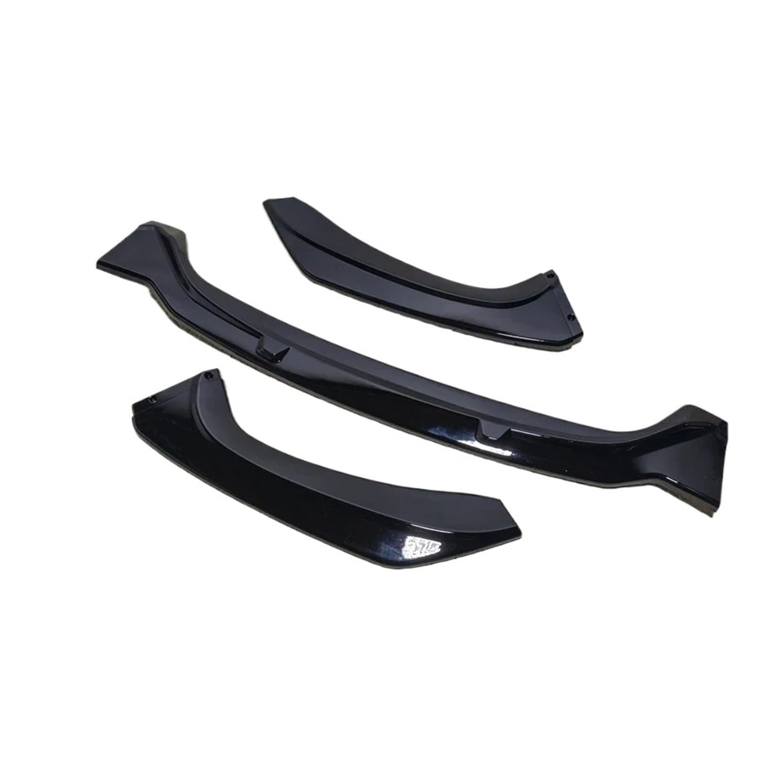 DACOLWZING Auto Front Stoßstange Lip Splitter Diffusor Body Kits Kompatibel for BMW 1 Serie F20 F21 LCI M-Pack 118i 118d 120i 120d M135i M140i 2015-2019(Gloss Black) von DACOLWZING
