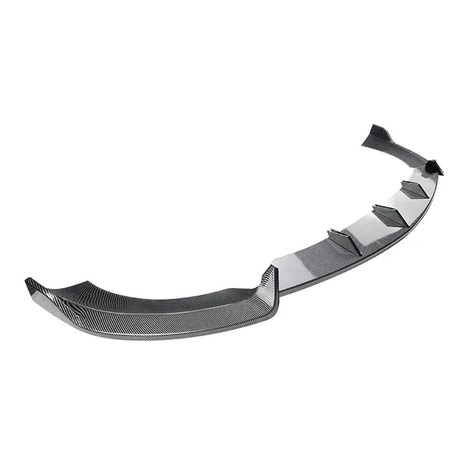 DACOLWZING Auto Front Stoßstange Splitter Lip Diffusor Body Kit Spoiler Schutz Kompatibel for Mercedes Benz E-Klasse W213 E200 E220 E300 E63 AMG 2016-2020(Carbon Look) von DACOLWZING