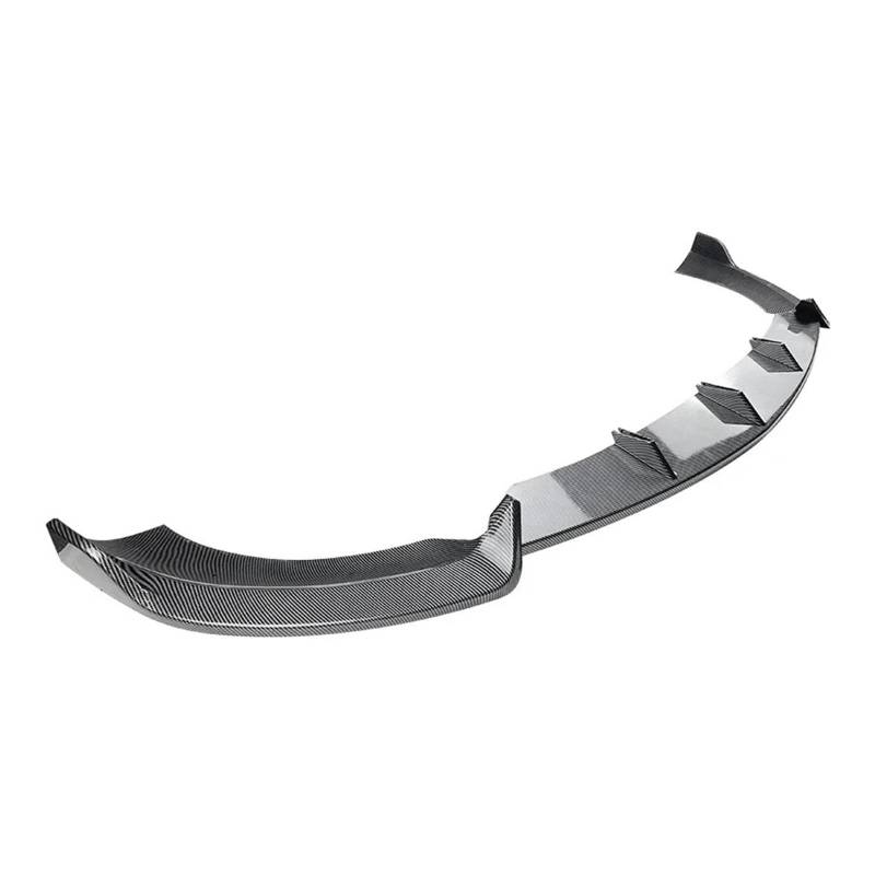 DACOLWZING Auto Front Stoßstange Splitter Lip Diffusor Body Kit Spoiler Schutz Kompatibel for Mercedes Benz E-Klasse W213 E200 E220 E300 E63 AMG 2016-2020(Carbon Look) von DACOLWZING