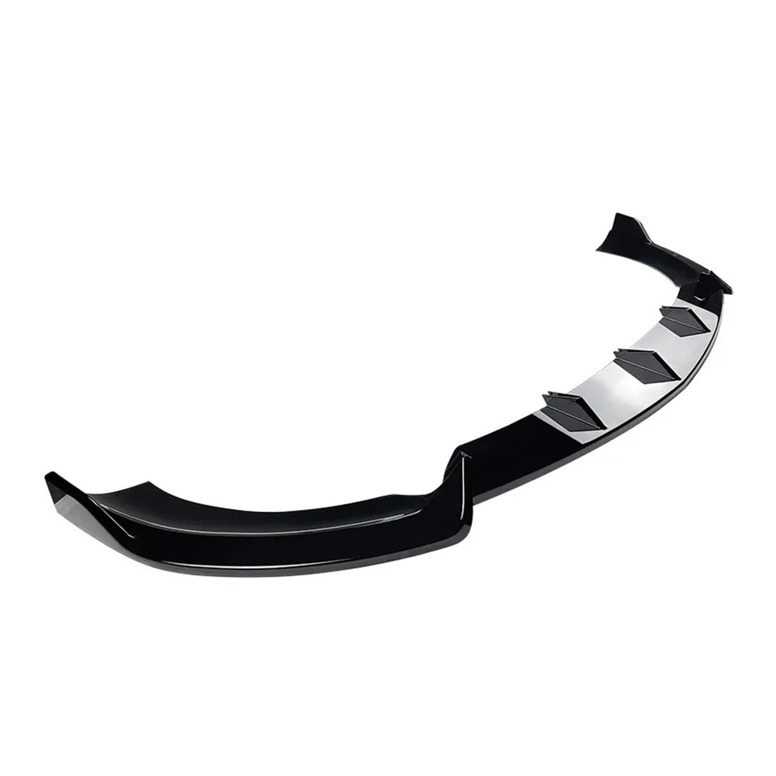 DACOLWZING Auto Front Stoßstange Splitter Lip Diffusor Body Kit Spoiler Schutz Kompatibel for Mercedes Benz E-Klasse W213 E200 E220 E300 E63 AMG 2016-2020(Gloss Black) von DACOLWZING