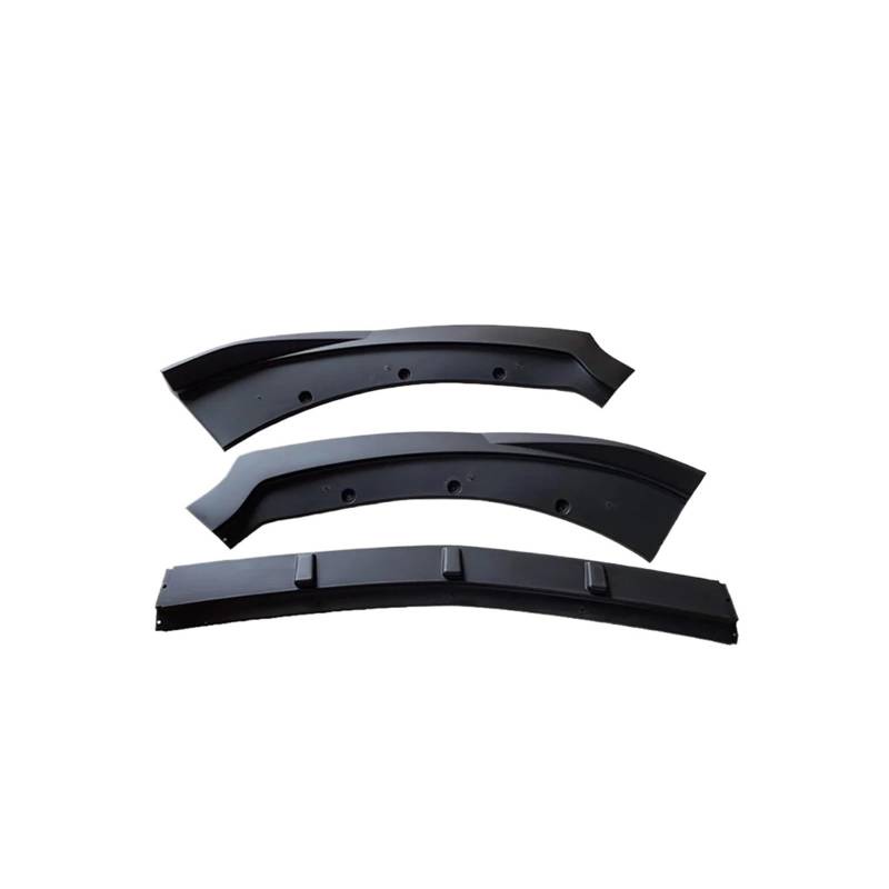 DACOLWZING Auto Front Stoßstange Splitter Lip Diffusor Schutz Body Kit Frontspoiler Abdeckung Kompatibel for Mustang 2015 2016 2017(Matte Black) von DACOLWZING