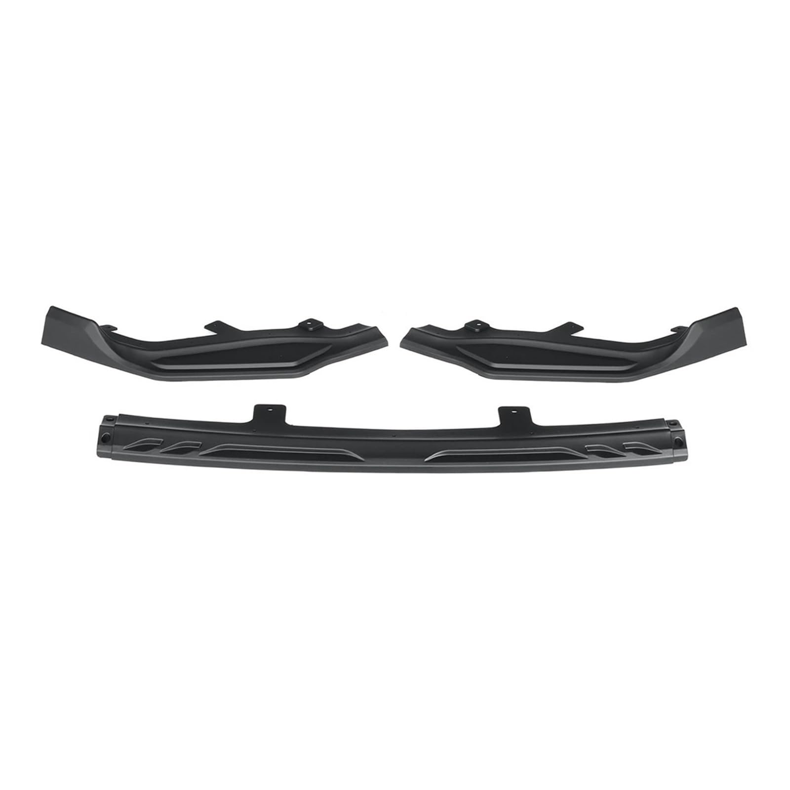DACOLWZING Auto Front Stoßstange Splitter Lip Spoiler Diffusor Body Kit Kompatibel for Lexus IS200t IS300 IS350 F-sport 2017 2018 2019 2020 3Pcs(Matte Black) von DACOLWZING