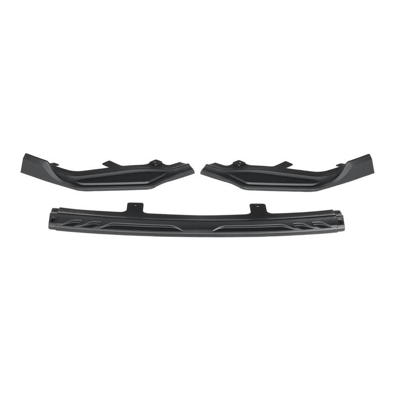 DACOLWZING Auto Front Stoßstange Splitter Lip Spoiler Diffusor Body Kit Kompatibel for Lexus IS200t IS300 IS350 F-sport 2017 2018 2019 2020 3Pcs(Matte Black) von DACOLWZING