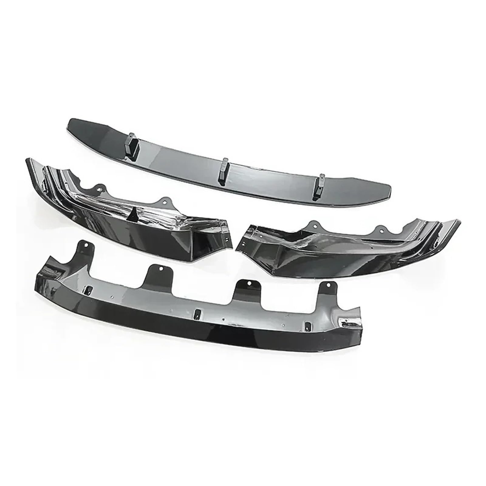 DACOLWZING Auto Front Stoßstange Splitter Lip Spoiler Diffusor Schutz Abdeckung Körper Kits Kompatibel for BMW X5 F15 30d 40d 35i M50i M50d 2013-2018 4Pcs ABS DACOLWZING Auto Front Stoßstange Splitter Lip Spoiler Diffusor Schutz Abdeckung Körper Kits Kompatibel for BMW X5 F15 30d 40d 35i M50i M50d 2013-2018 4Pcs ABS von DACOLWZING