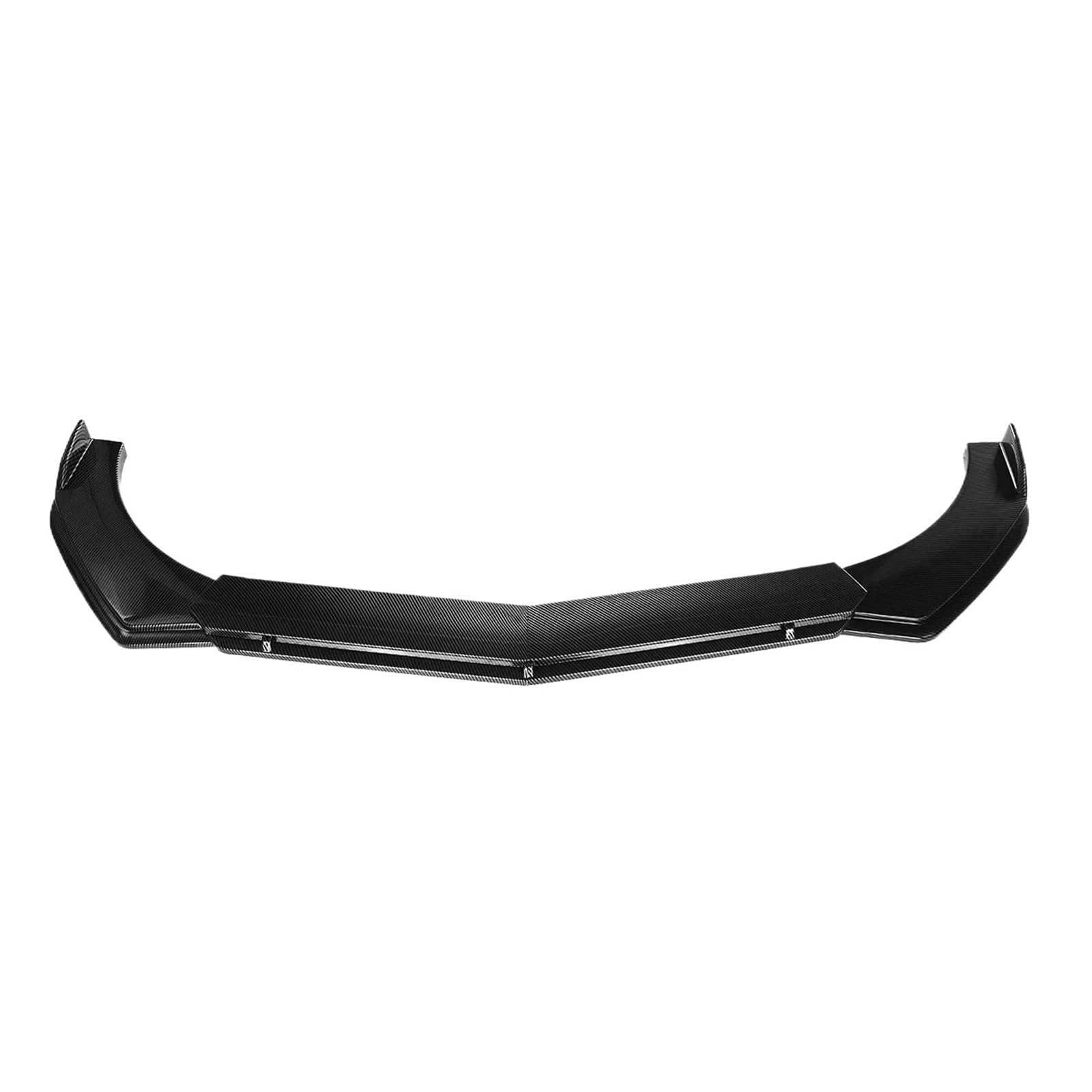 DACOLWZING Auto Front Stoßstange Splitter Lip Spoiler Körper Kit Kompatibel for TOYOTA Allgemeine Zweck(B-Carbon Fiber Look) von DACOLWZING