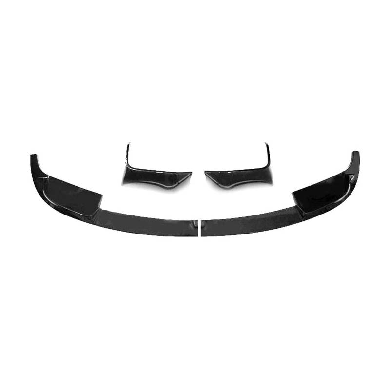 DACOLWZING Auto Frontlippe Stoßstange Spoiler Body Kit Glänzend Schwarz Carbon Look Kompatibel for BMW 3er F30 2012-2018 M3 M4 Style 4-teilig ABS(Carbon Fiber Look) von DACOLWZING