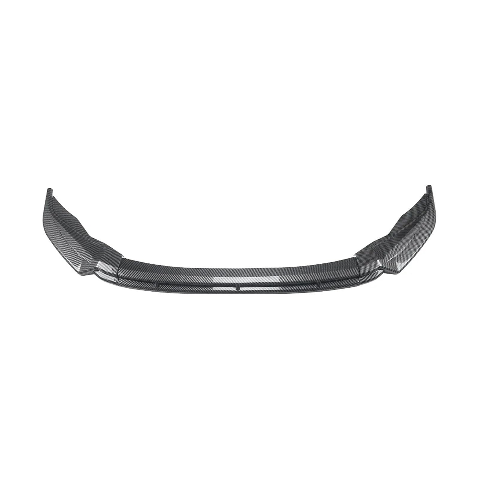 DACOLWZING Auto Frontschürze Lip Spoiler Splitter Kompatibel for VW Tiguan MK2 RL 2017 2018 2019 2020 ABS Diffusor Bodykits(Carbon Fiber look) von DACOLWZING