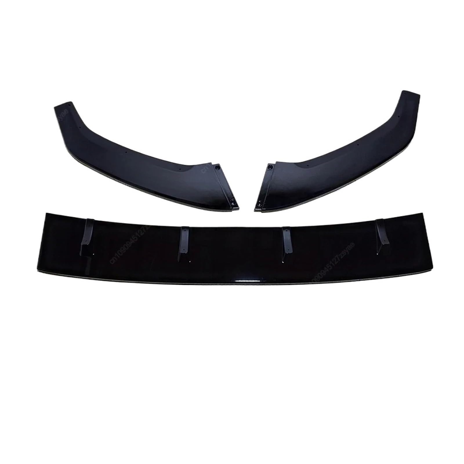 DACOLWZING Auto Frontspoilerlippe Splitter Diffusor Schutz Body Kits Tuning Kompatibel for VW Golf 7 7.5 MK7 MK7.5 GTI GTD R 2013-2020(MK7.5 Gloss Black) von DACOLWZING
